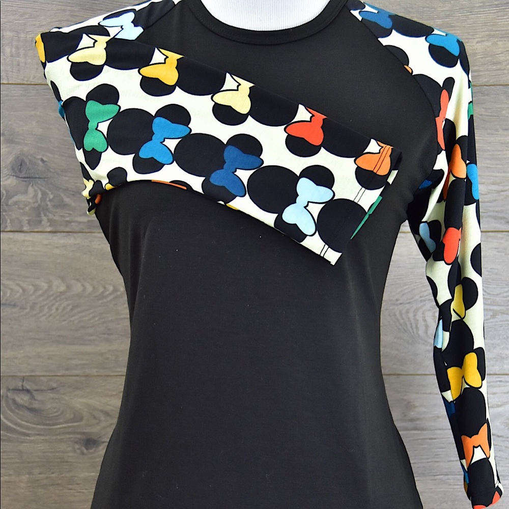 New, Disney, Lularoe, Randy, Baseball style shirt, Minnie Mouse